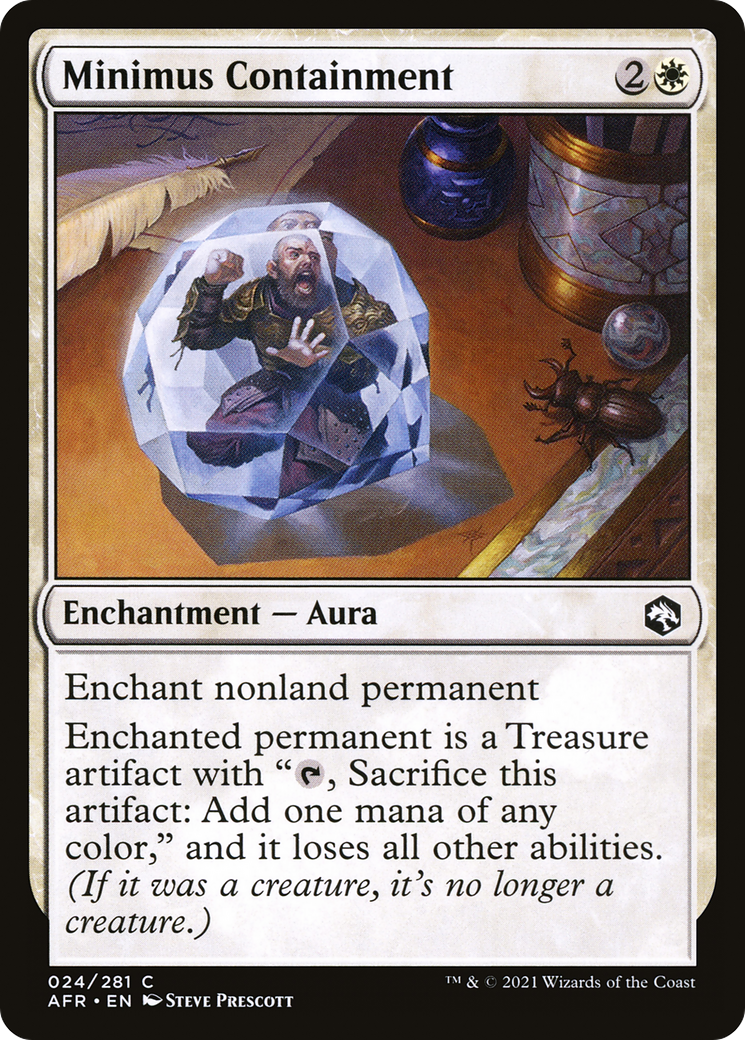 Minimus Containment (024) Foil - Adventures in the Forgotten Realms
