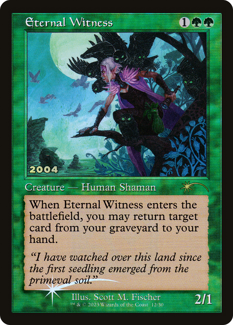 Eternal Witness (Retro) (012) Foil - 30th Anniversary Play Promos