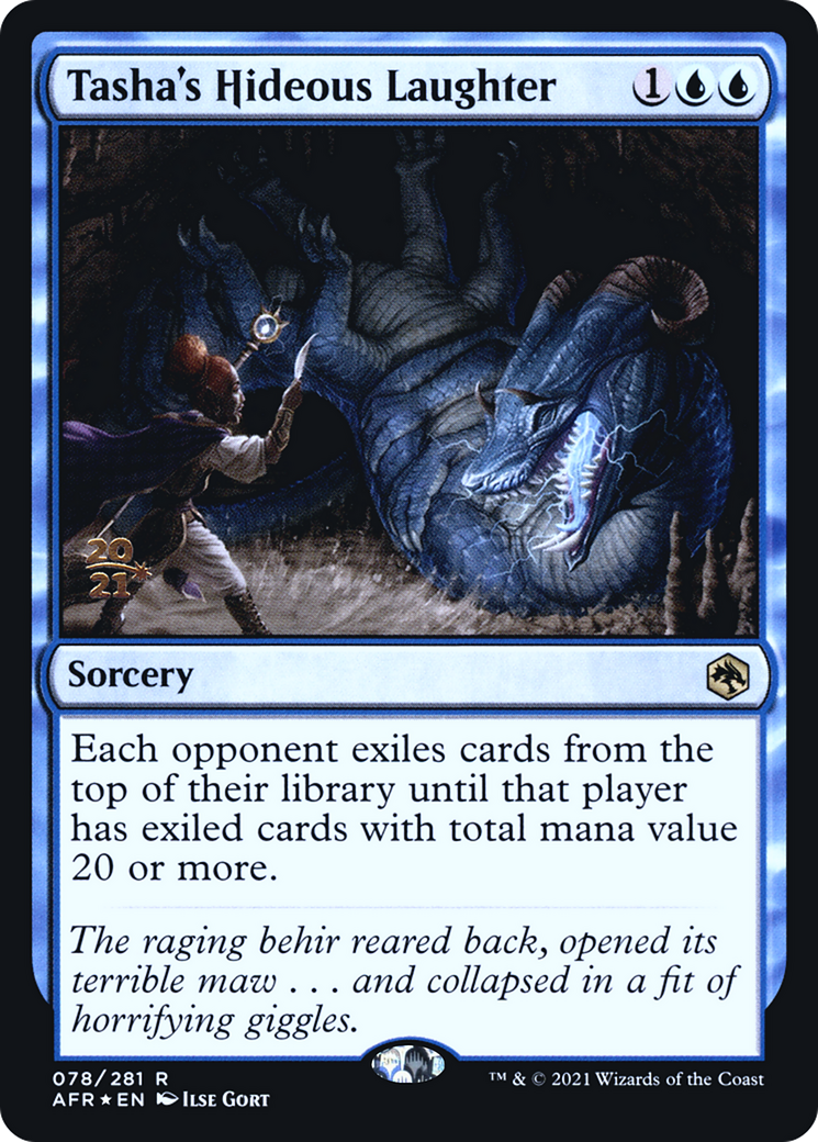 Tasha's Hideous Laughter (078) Foil - Adventures in the Forgotten Realms Promos