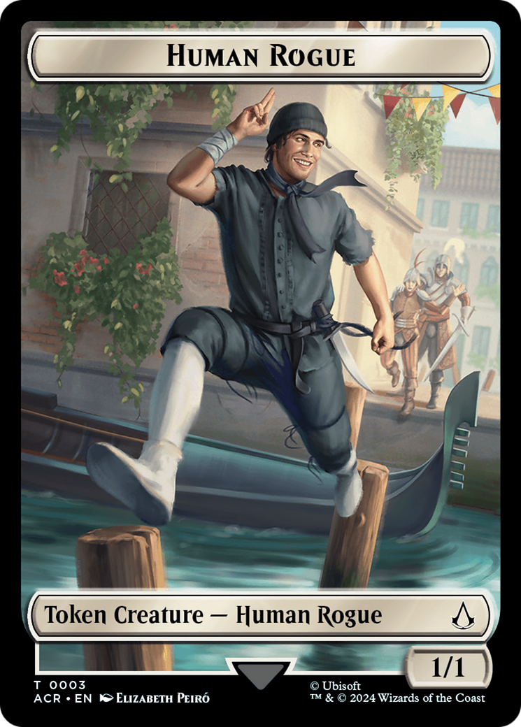 Human Rogue Token (003) - Assassin's Creed Tokens