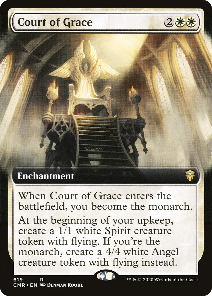Court of Grace (Extended Art) (619) Foil - Commander Legends