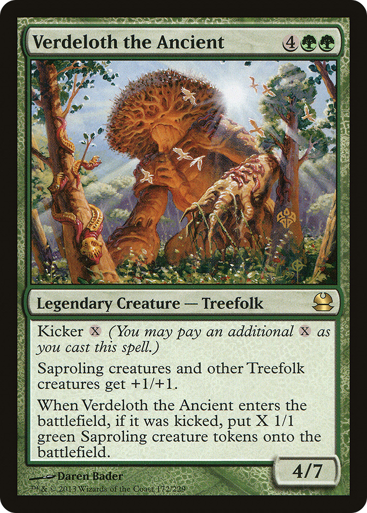 Verdeloth the Ancient (172) Foil - Modern Masters