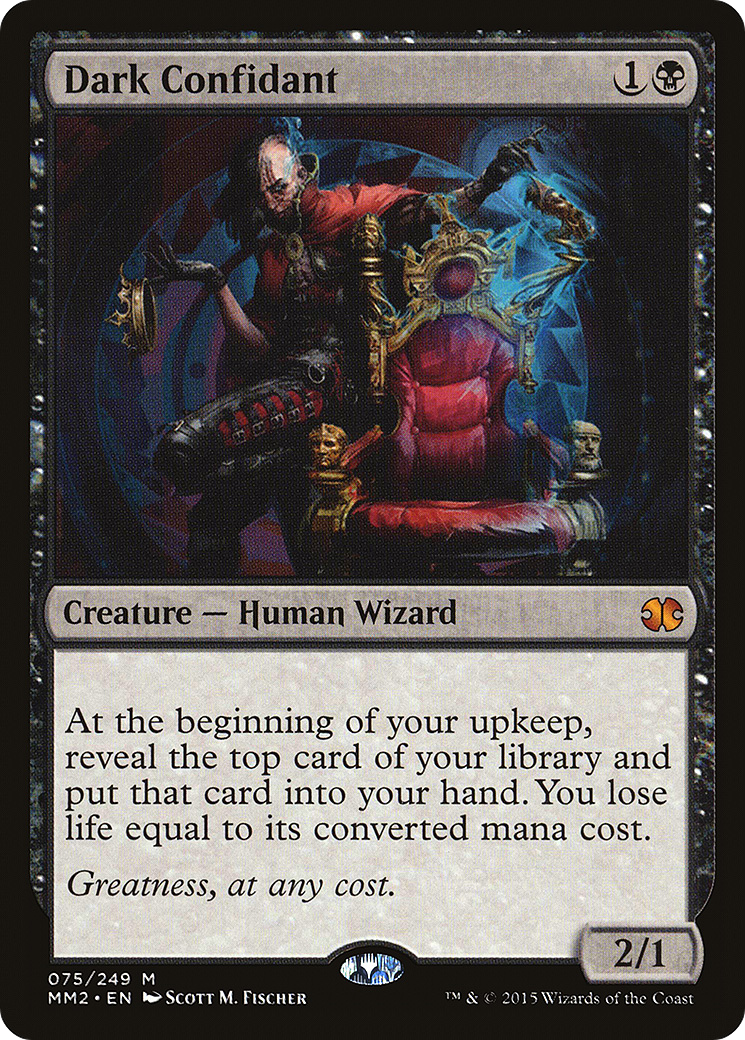 Dark Confidant (075) Foil - Modern Masters 2015