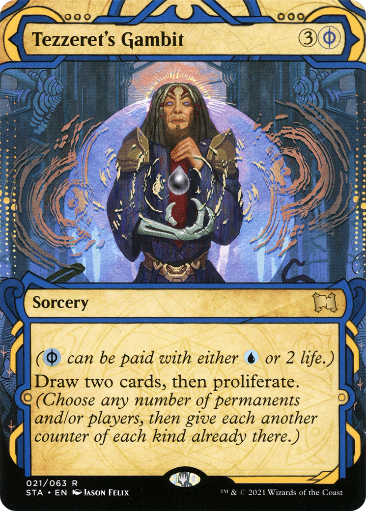 Tezzeret's Gambit (021) Foil - Strixhaven Mystical Archive