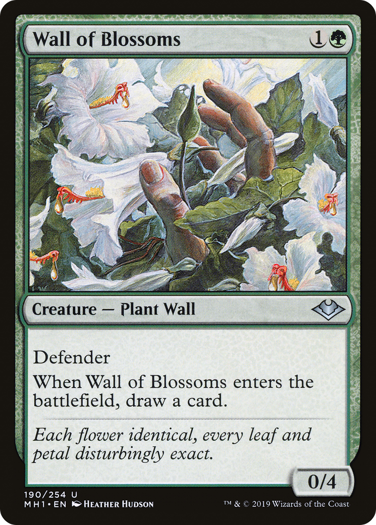 Wall of Blossoms (190) Foil - Modern Horizons