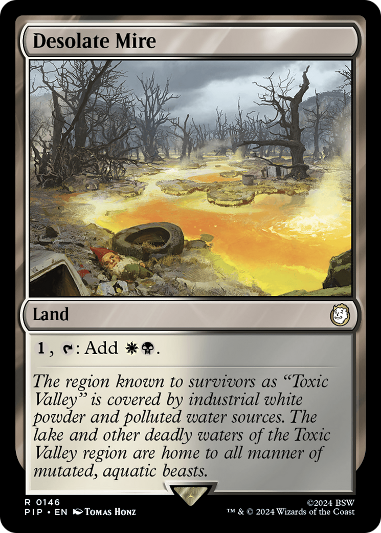 Desolate Mire (146) Foil - Fallout