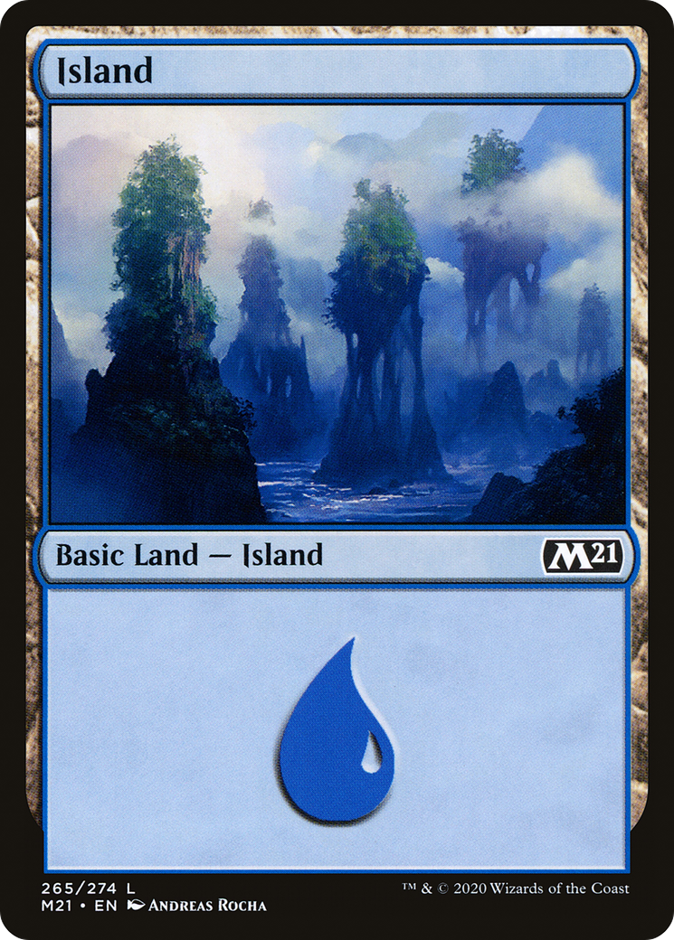 Island (265) - Core Set 2021