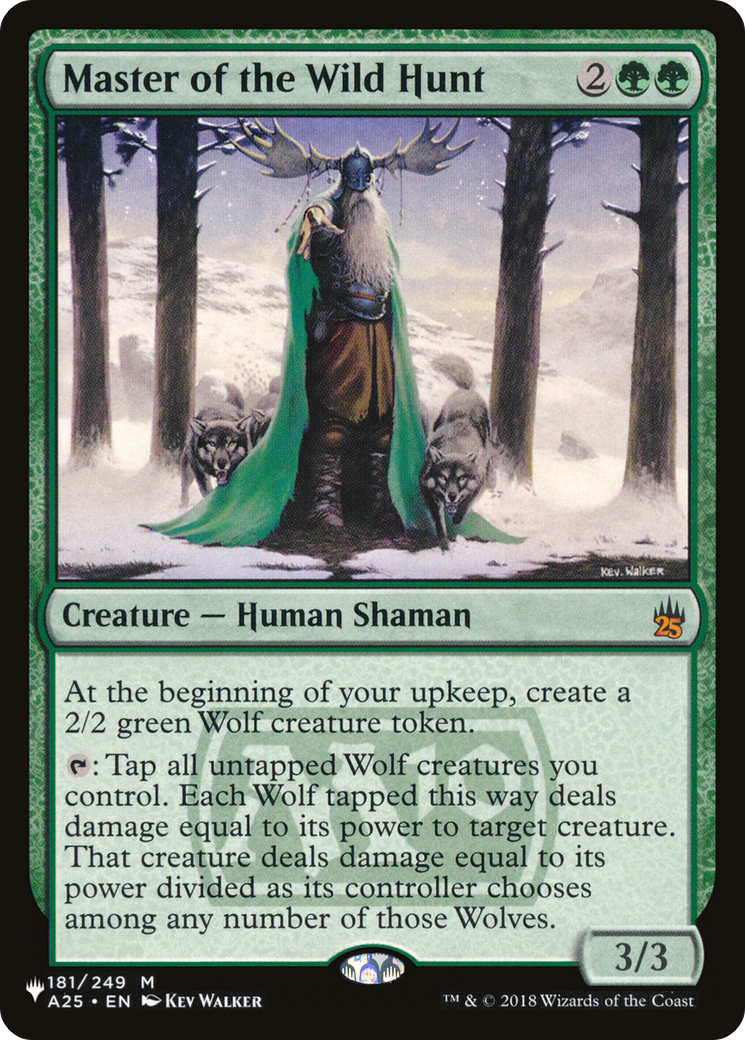 Master of the Wild Hunt (A25-181) - The List