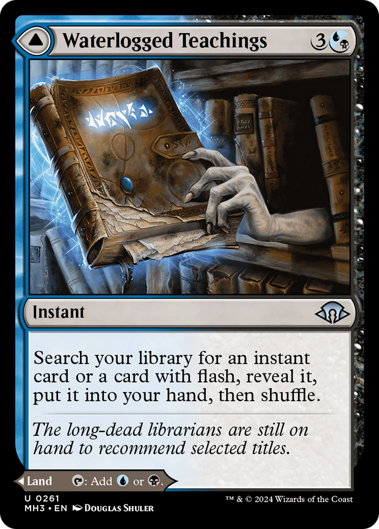 Waterlogged Teachings (261) Foil - Modern Horizons 3