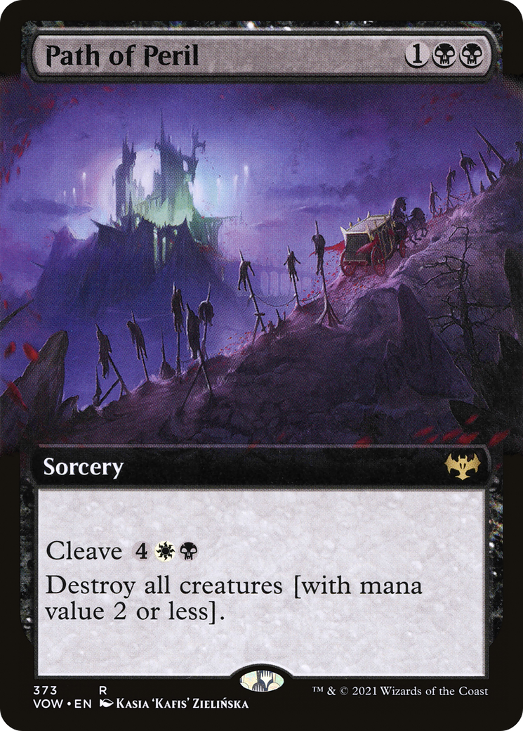 Path of Peril (Extended Art) (373) - Innistrad: Crimson Vow