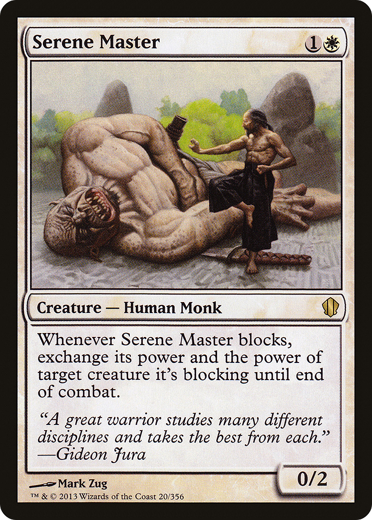 Serene Master (020) - Commander 2013