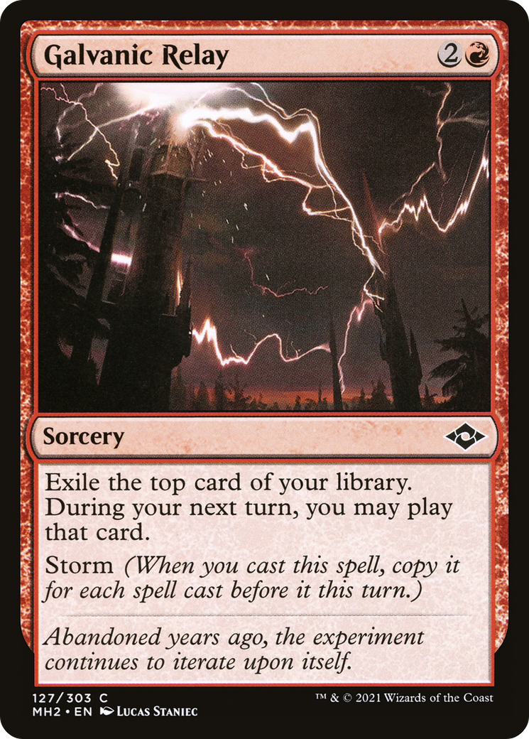Galvanic Relay (127) Foil - Modern Horizons 2