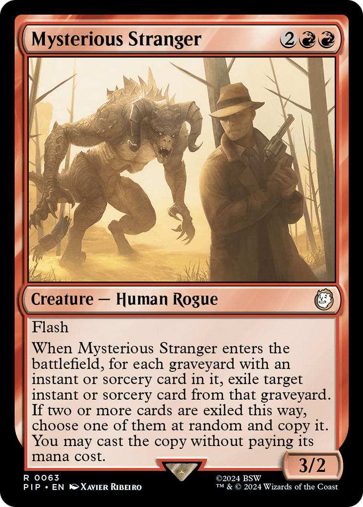Mysterious Stranger (063) Foil - Fallout