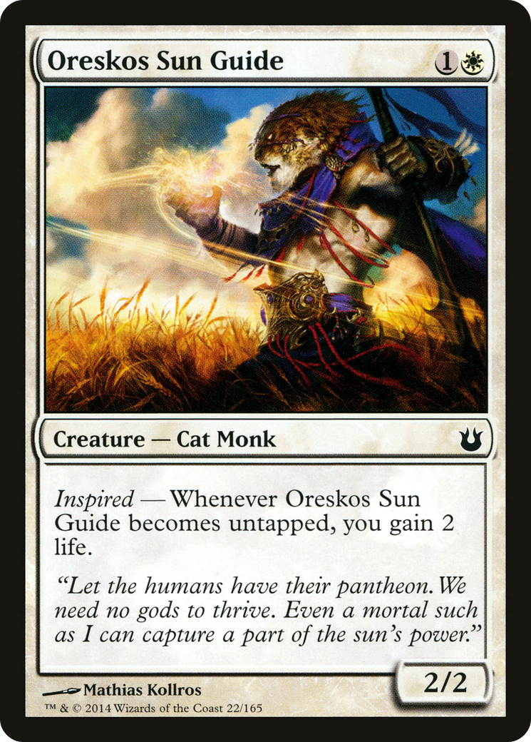 Oreskos Sun Guide (022) - Born of the Gods