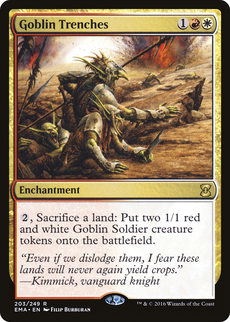 Goblin Trenches (203) - Eternal Masters