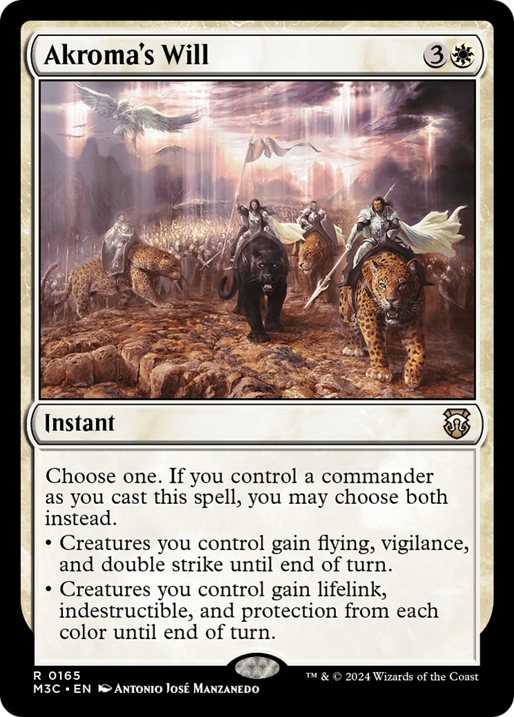 Akroma's Will (165)