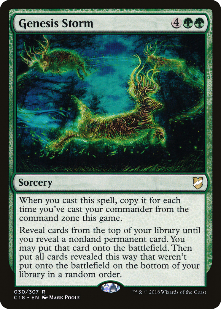 Genesis Storm (030) - Commander 2018