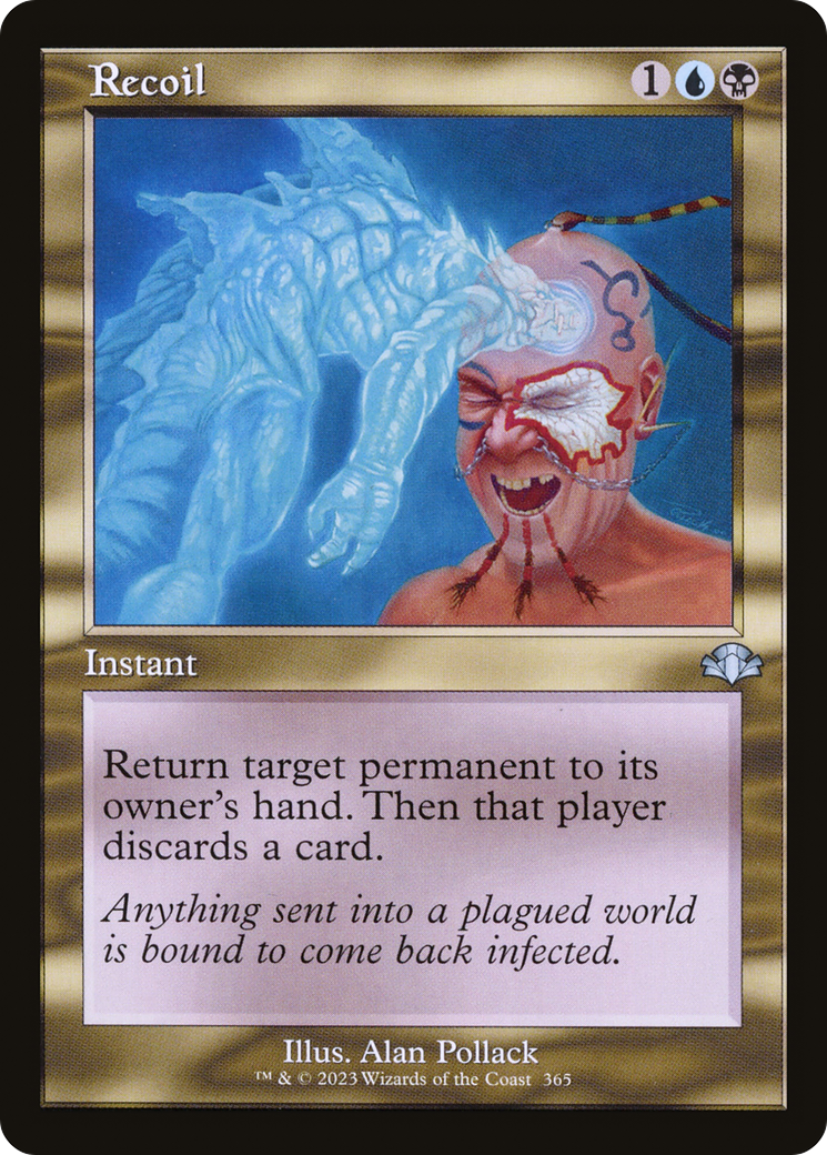 Recoil (Retro) (365) Foil - Dominaria Remastered