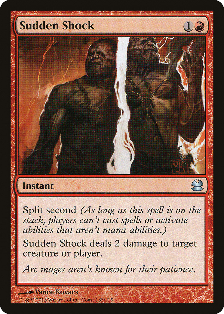 Sudden Shock (133) Foil - Modern Masters
