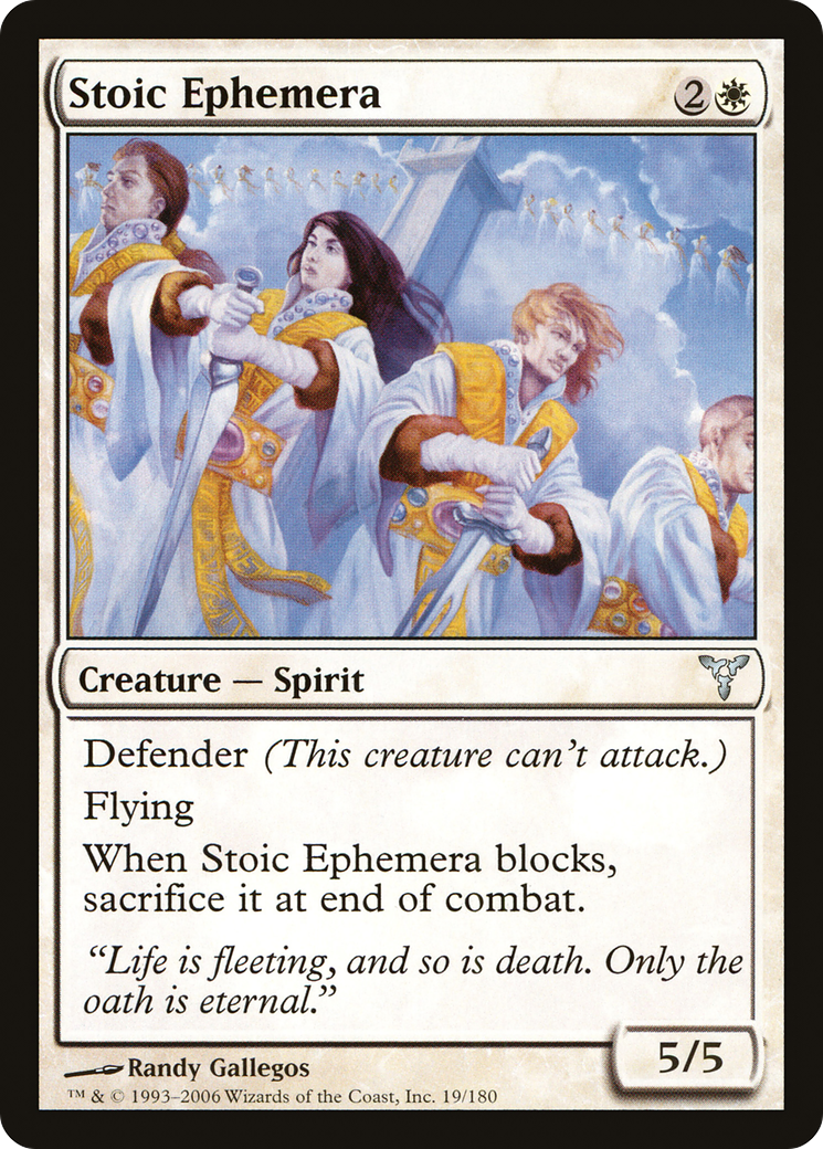 Stoic Ephemera (019) Foil - Dissension