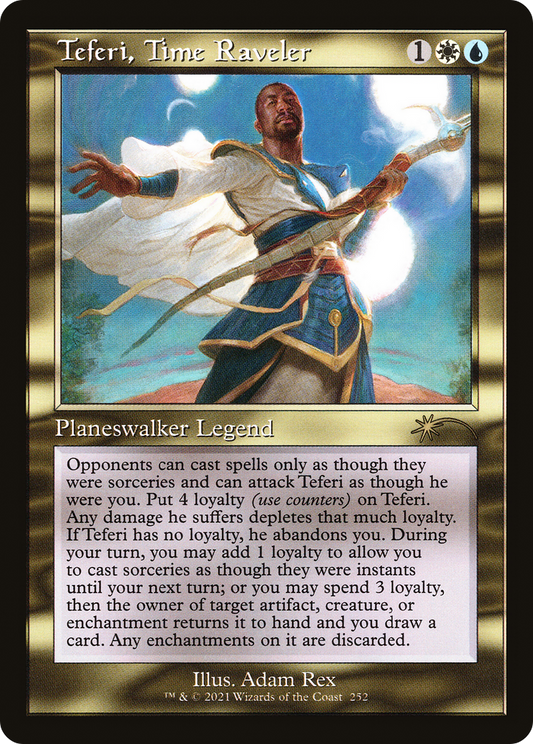 Teferi, Time Raveler (Retro) (252) - Secret Lair Drop