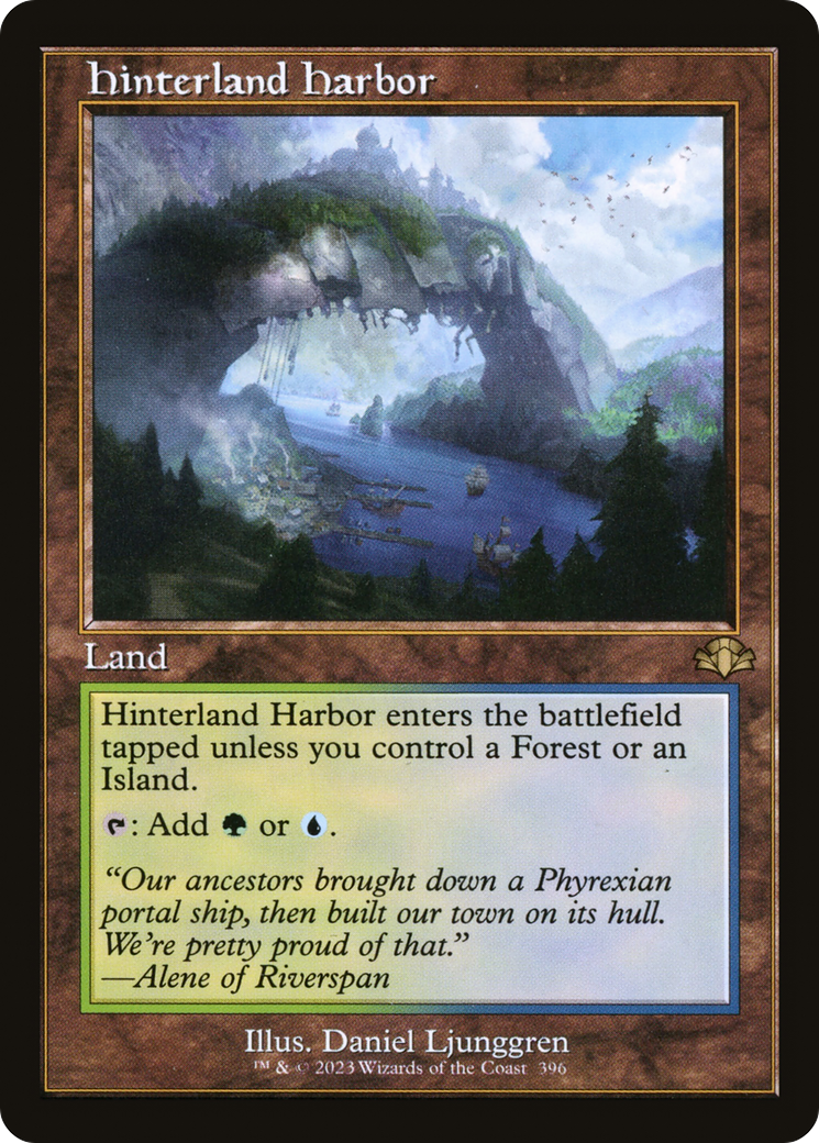Hinterland Harbor (Retro) (396) Foil - Dominaria Remastered