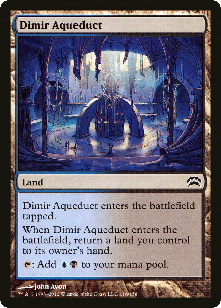 Dimir Aqueduct (116) - Planechase 2012