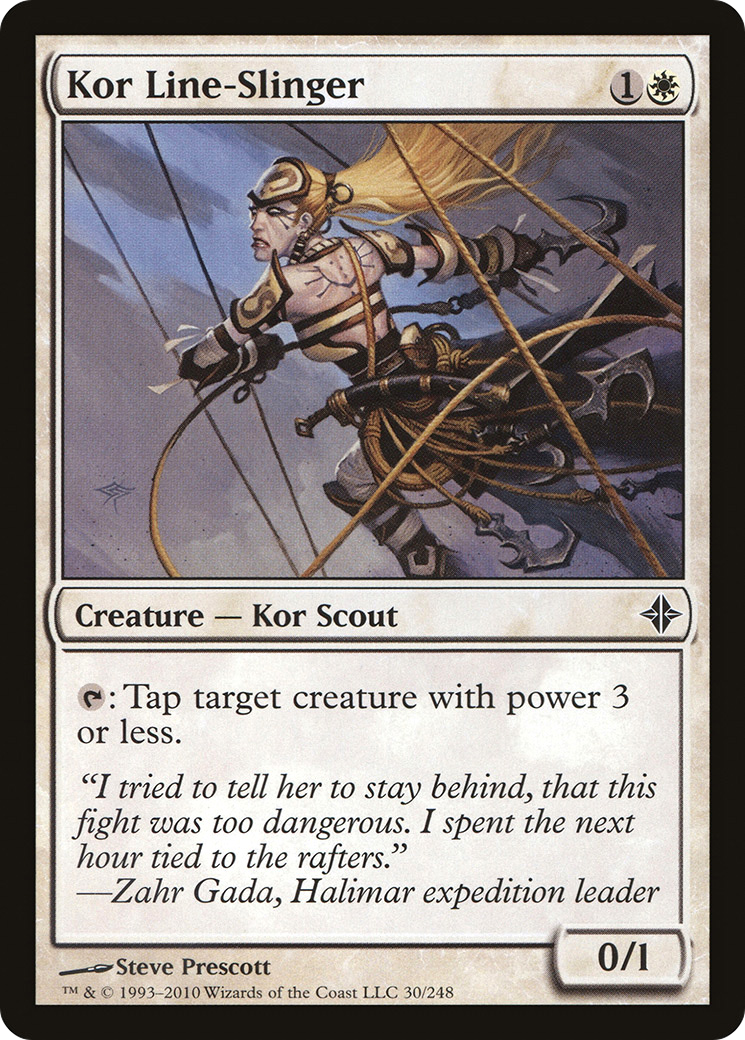 Kor Line-Slinger (030) - Rise of the Eldrazi