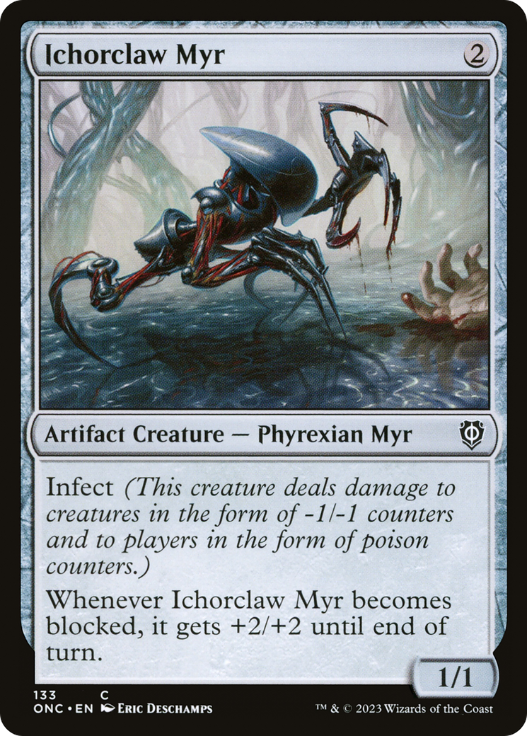 Ichorclaw Myr (133) - Phyrexia: All Will Be One Commander