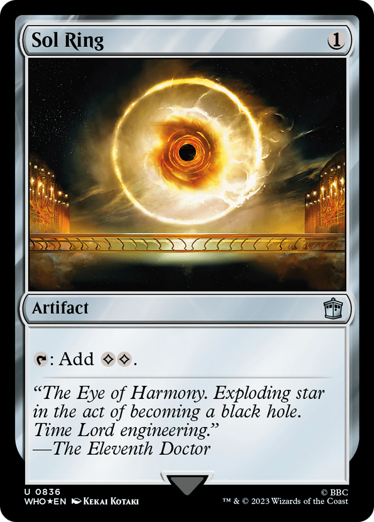Sol Ring (Surge Foil) (836) Foil - Doctor Who
