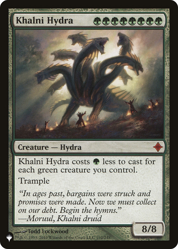 Khalni Hydra (ROE-192) - The List