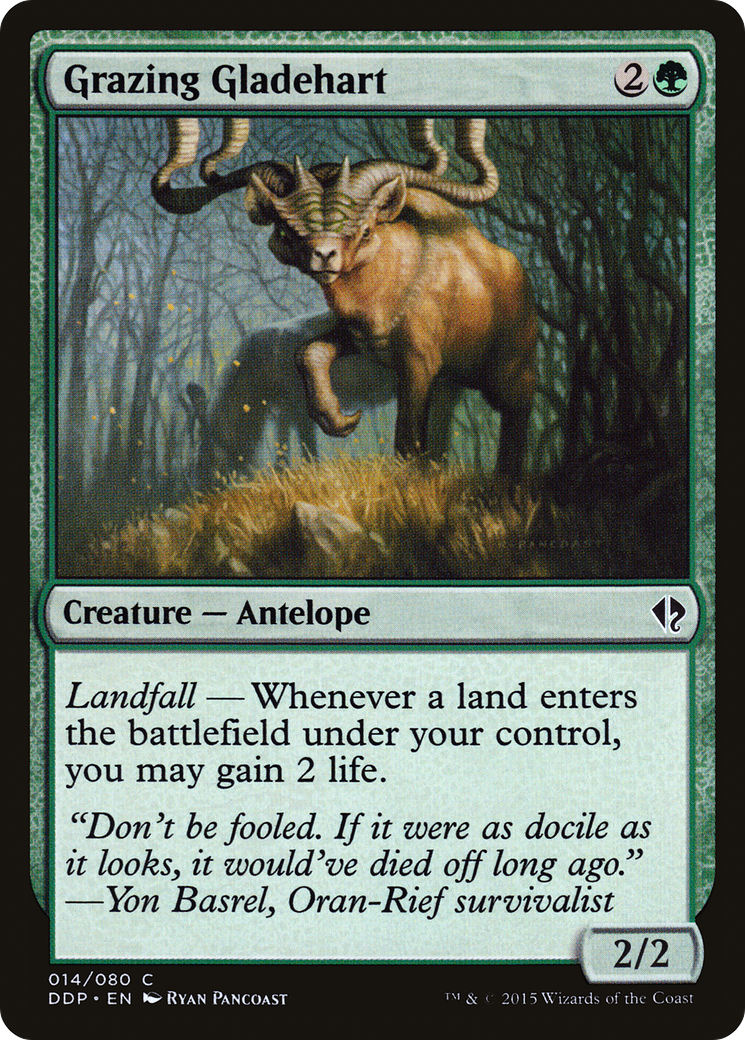Grazing Gladehart (014) - Duel Decks: Zendikar vs. Eldrazi