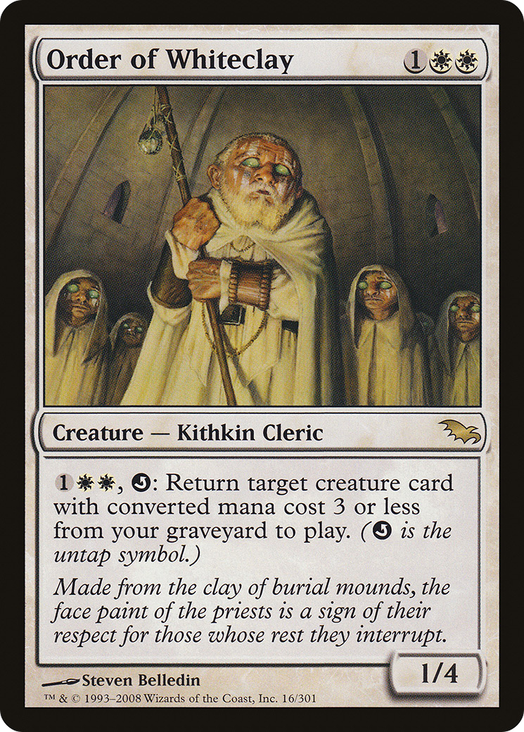Order of Whiteclay (016) - Shadowmoor