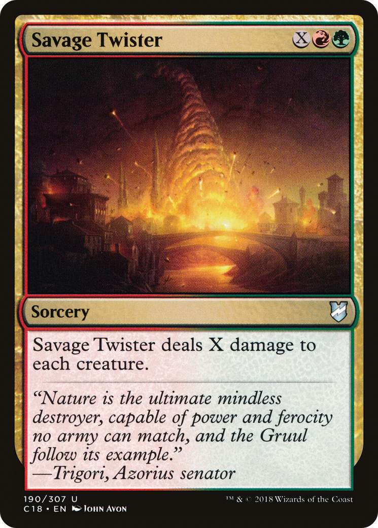Savage Twister (190) - Commander 2018