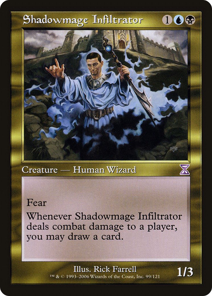 Shadowmage Infiltrator (Retro) (099) Foil - Time Spiral Timeshifted