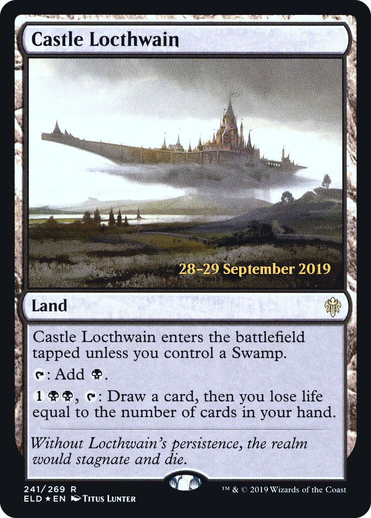 Castle Locthwain (241) Foil - Throne of Eldraine Promos