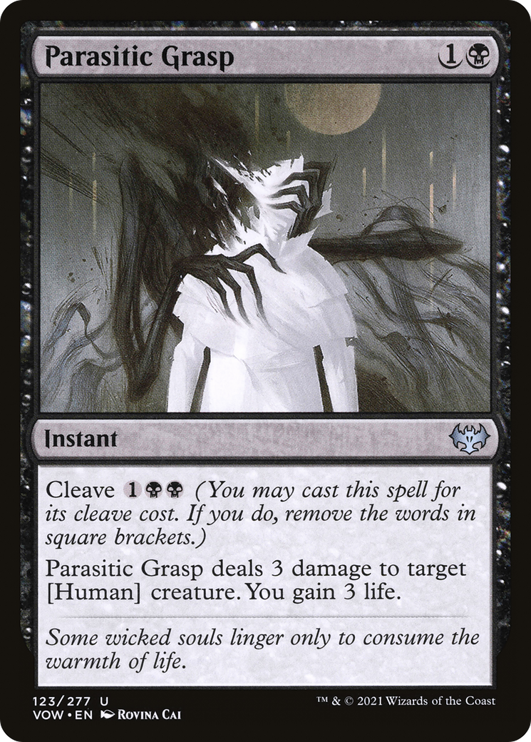 Parasitic Grasp (123) Foil - Innistrad: Crimson Vow
