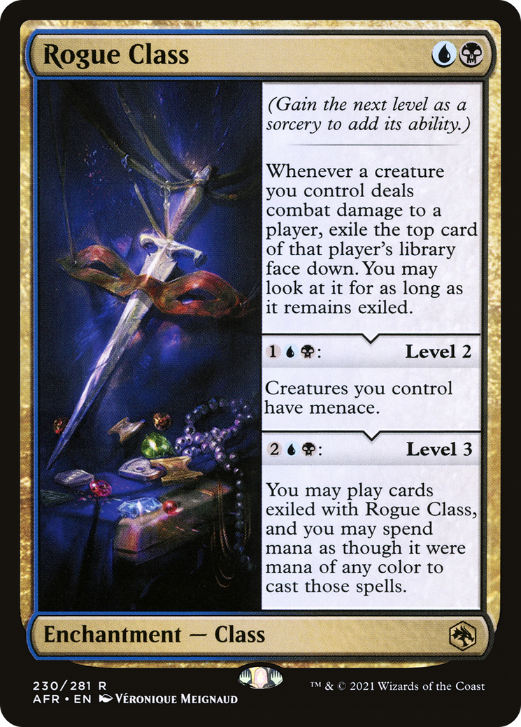 Rogue Class (230) Foil - Adventures in the Forgotten Realms