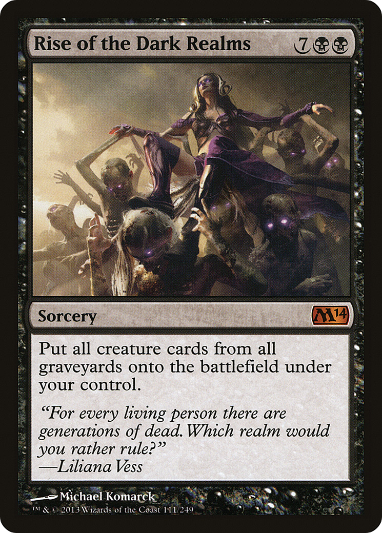Rise of the Dark Realms (111) Foil - Magic 2014