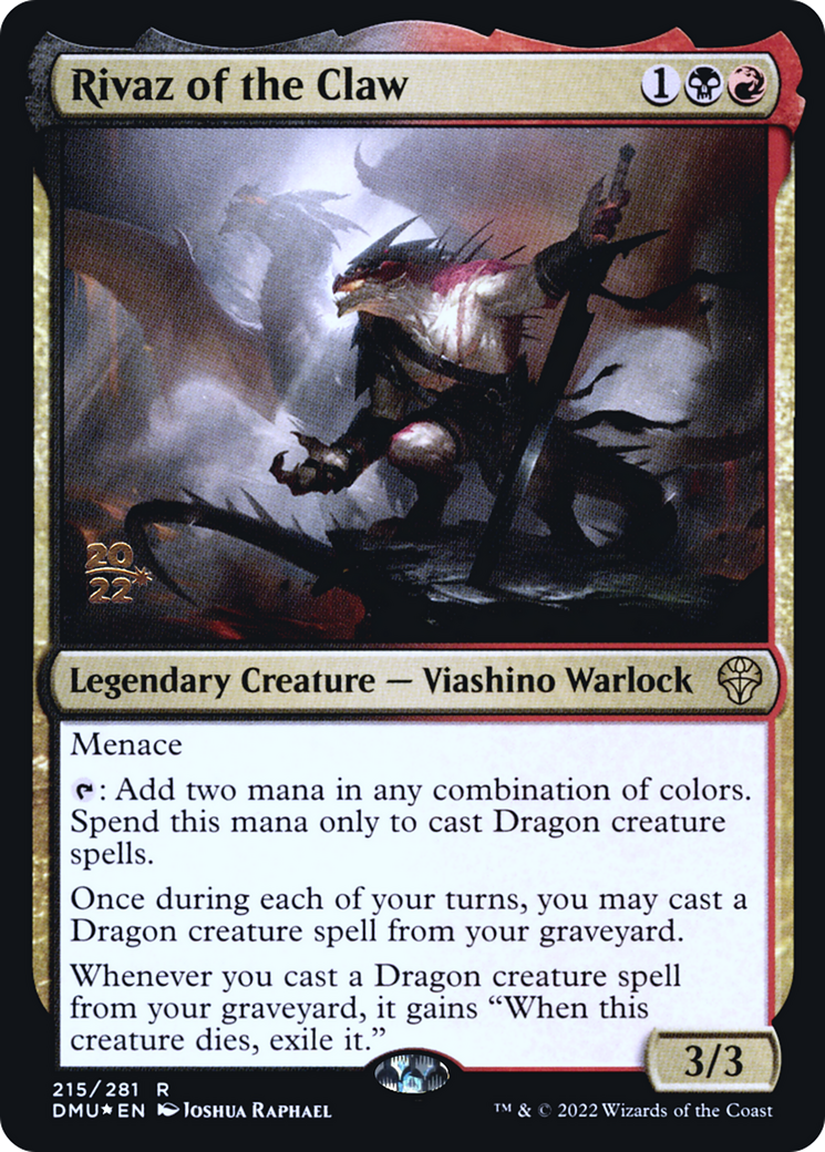 Rivaz of the Claw (215) Foil - Dominaria United Promos