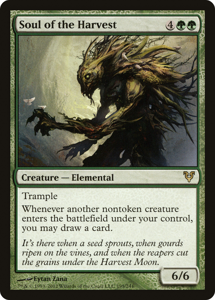 Soul of the Harvest (195) Foil - Avacyn Restored