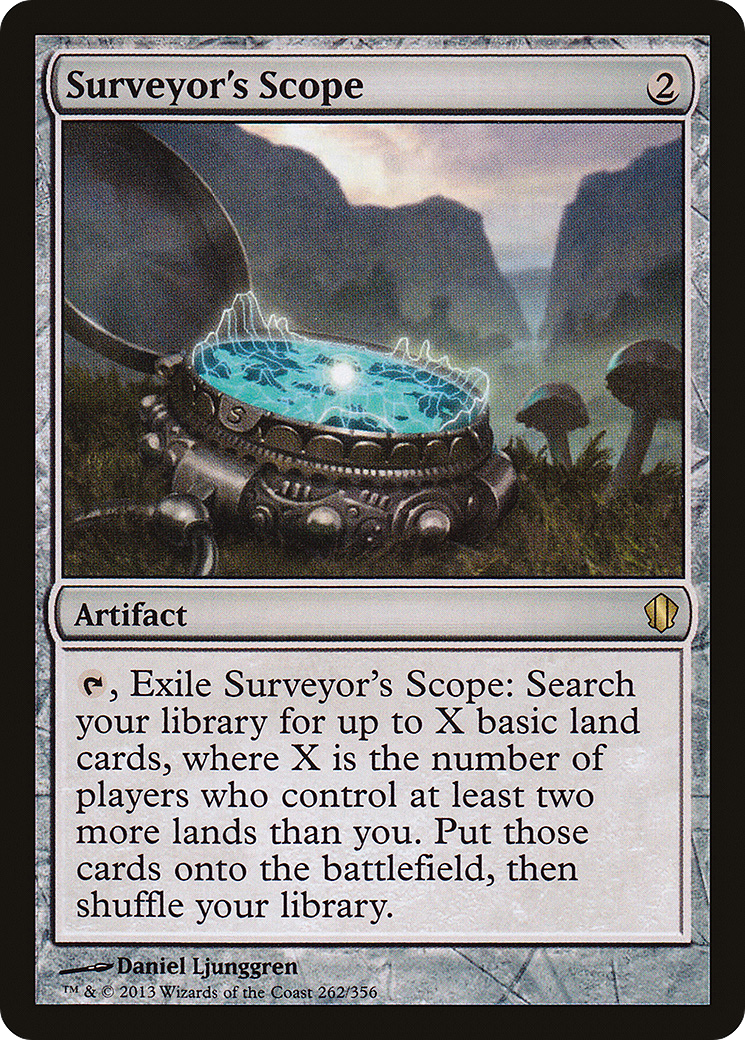 Surveyor's Scope (262) - Commander 2013