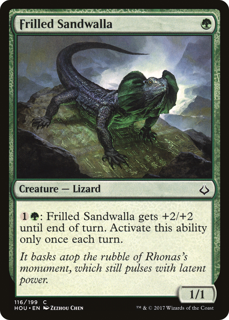 Frilled Sandwalla (116) Foil - Hour of Devastation
