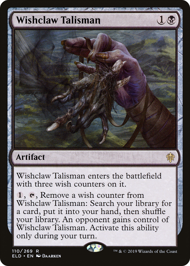 Wishclaw Talisman (110) Foil - Throne of Eldraine
