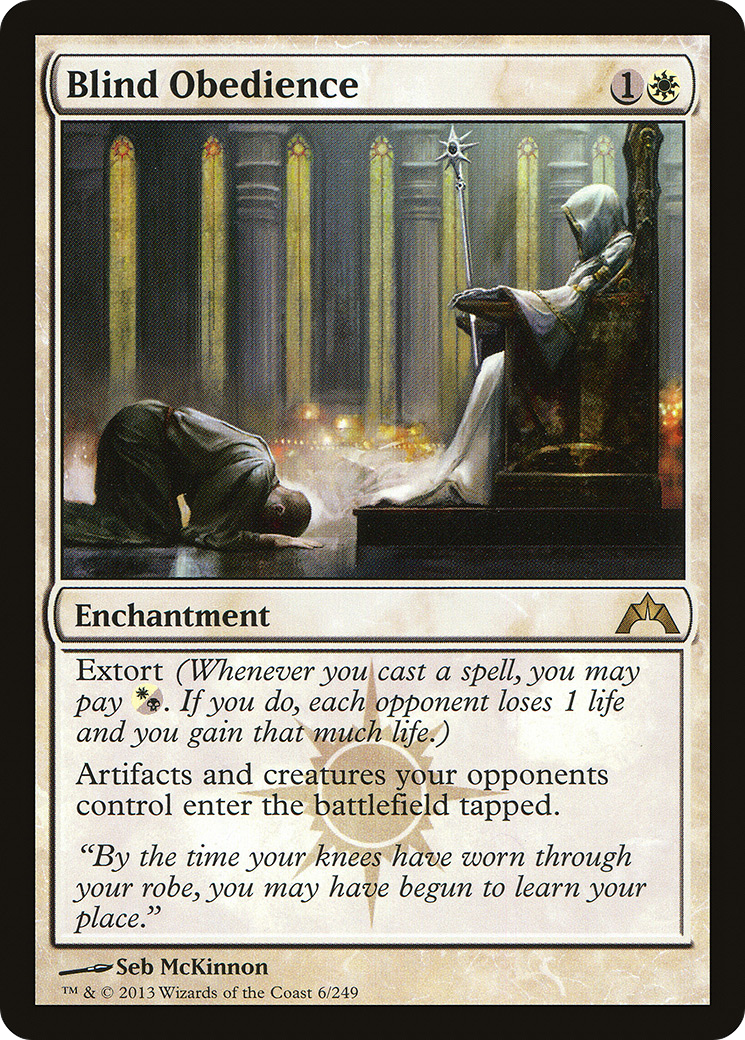 Blind Obedience (006) Foil - Gatecrash