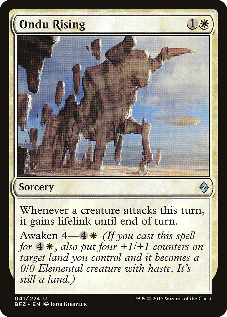 Ondu Rising (041) - Battle for Zendikar