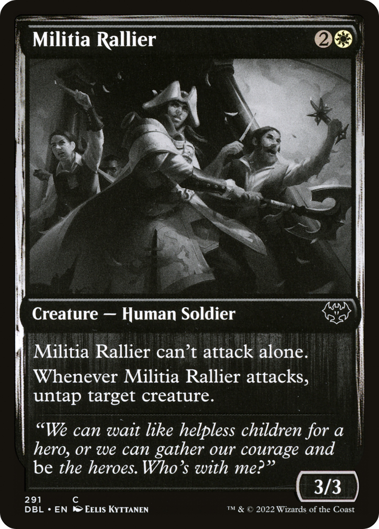 Militia Rallier (291) - Innistrad: Double Feature