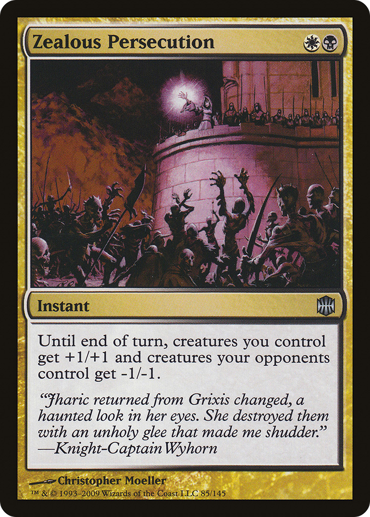 Zealous Persecution (085) Foil - Alara Reborn