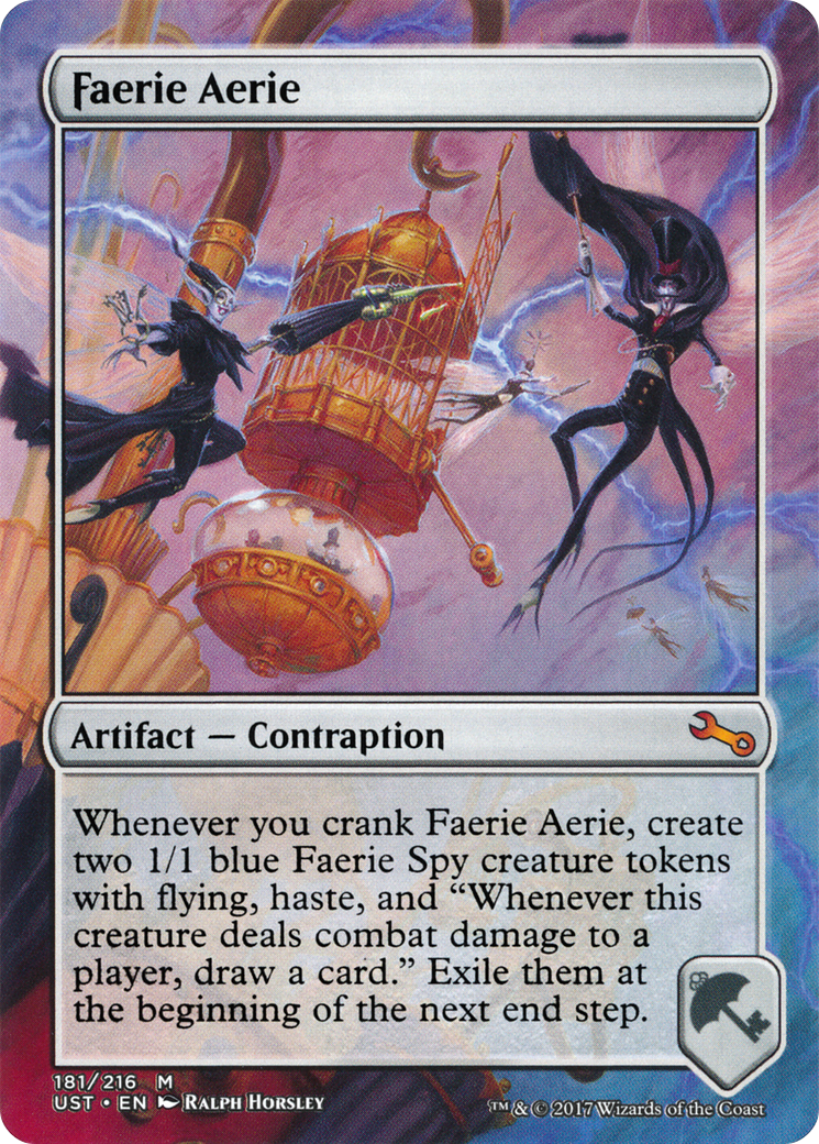 Faerie Aerie (181) Foil - Unstable