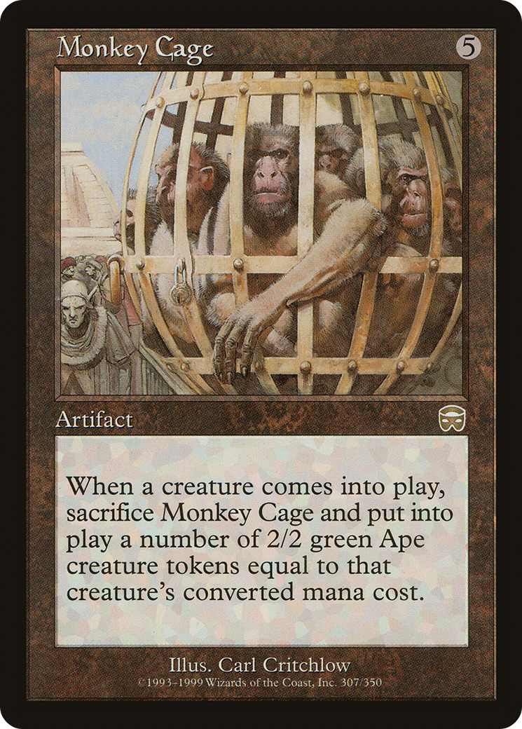 Monkey Cage (Retro) (307) - Mercadian Masques